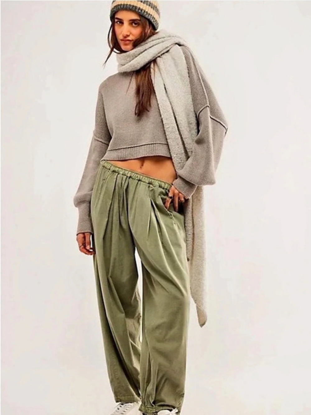 Free People We The Free Olive Green Pants